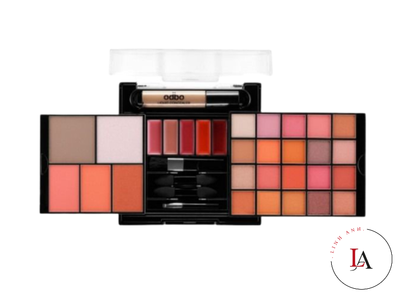 Phấn mắt Odbo bộ 3 tầng Beauty in one
